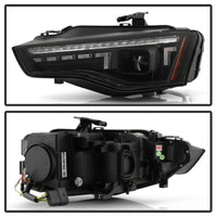 Spyder 13-17 Audi A5 HID Model Only High-Power Headlight - Black (PRO-YD-AA513HIDAP-SEQGR-BK)