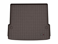 WeatherTech 25-26 Infiniti QX80 Behind 3rd Row Cargo Liner w/Bumper Protector - Cocoa