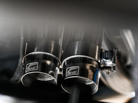 AWE Tuning 16-22 Toyota Tacoma 0FG Cat-Back Exhaust w/ BashGuard - Dual Chrome Silver Tips
