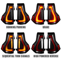 Oracle 10-23 Lexus GX460 and Toyota Prado Flush Lensless LED Tail Lights