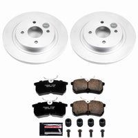 Power Stop 02-04 Ford Focus Rear Z23 Coated Brake Kit