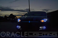 Oracle 13-16 Dodge Dart Surface Mount LED Projector Fog Light Halo Kit - Red
