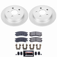 Power Stop 04-05 Buick Century Rear Z23 Coated Brake Kit