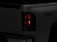 Raxiom 07-13 Chevrolet Silverado 1500 LED Tail Lights- Black Housing (Clear Lens)