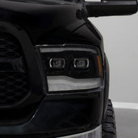 2009-2018 Ram 1500/2500/3500 LED Projector Headlights (pair)