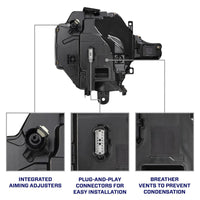 2021-2024 Ford Bronco LED Projector Headlights (pair)