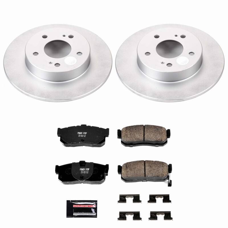 Power Stop 96-01 Infiniti I30 Rear Z23 Coated Brake Kit