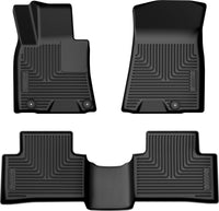 Husky Liners 22-25 Genesis GV70 WeatherBeater Front & 2nd Row Floor Liners - Black
