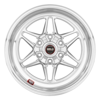 Weld S81HD 17x10 / 6x135 BP / 7.2in BS Polish Wheel 3.54 ID (Low Pad) - Non-Beadlock