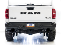 AWE Tuning 2025+ RAM 1500 RHO 3.0 I6 TT 0FG Dual Rear Exit Cat-Back Exhaust - Diamond Black Tips