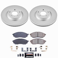 Power Stop 08-12 Infiniti EX35 Front Z23 Coated Brake Kit