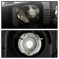 Spyder 18-21 VW Golf MK7.5 Projector Headlights - Black (PRO-YD-VG18SI-SBGR-BK)