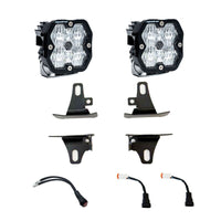 Baja Designs 17-22 Ford Super Duty / 15-20 F-150 Squadron Sport 2.0 Fog Pocket Kit (WC) - Clear