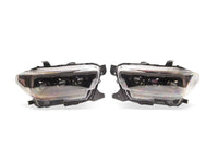Raxiom 16-23 Toyota Tacoma CXR Series V2 LED Projector Headlights- Black Housing- Clear Lens