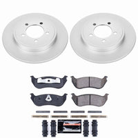 Power Stop 02-05 Ford Explorer Rear Z23 Coated Brake Kit