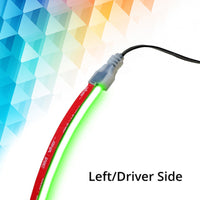 XK Glow Body Gap Strip - 80in Left