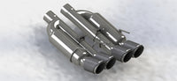 Kooks 09-13 Chevrolet Corvette Z06/ZR1 3in. Valved Axle-Back Exhaust w/ SS Tips