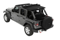 Bestop 18-26 Jeep Wrangler JL 4-Door Trektop (Premium Black Twill)
