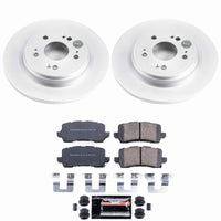 Power Stop 14-20 Acura RLX Rear Z23 Coated Brake Kit