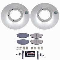 Power Stop 89-95 Toyota Pickup Front Z23 Coated Brake Kit