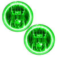 Oracle 08-14 Ford Ranger LED Fog Light Halo Kit - Green