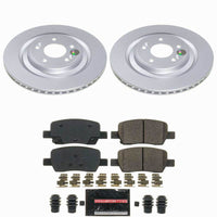 Power Stop 21-23 Hyundai Santa Fe Rear Z23 Coated Brake Kit