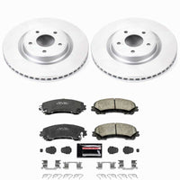 Power Stop 14-24 Infiniti Q50 Front Z23 Coated Brake Kit