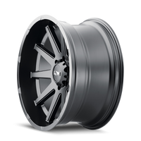 ION Type 143 17x9 / 6x139.7 BP / -12mm Offset / 106mm Hub Matte Black Wheel