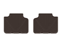 WeatherTech 16-26 BMW X1 28i / 18-26 BMW X2 28i Rear All-Weather Floor Mats - Cocoa