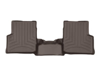 WeatherTech 19-22 Volvo S60 Plug-In Hybrid 2nd Row 2pc Rear FloorLiner - Cocoa