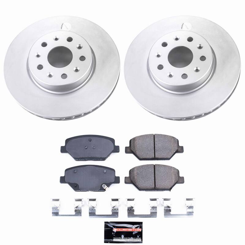 Power Stop 16-24 Chevrolet Camaro Front Z23 Coated Brake Kit