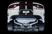 AWE Tuning 2017+ Dodge Charger 5.7L Track Edition Exhaust - Diamond Black Tips