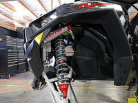 aFe 14-16 Polaris RZR 925/1000cc Sway-A-Way 2.5 Front Coilover Kit w/ Remote Reservoirs and Comp Adj