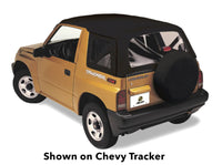 Bestop 99-04 Chevy/GMC Tracker Replace A-Top (Black Crush Clear Windows No Door Skins Included)
