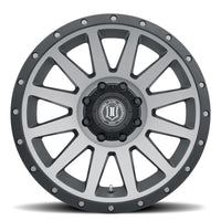 ICON Compression 20x10 8x6.5 -19mm Offset 4.75in BS 121.4mm Bore Titanium Wheel