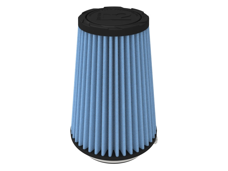 aFe POWER Universal Clamp-On Air Filter w/ D2 Dura-Dry Media 3-5/16in F x 5in B x 3-1/2in T x 7in H
