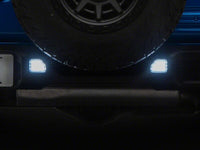 Raxiom 18-26 Jeep Wrangler JL Clear LED Rear Bumper Reflector Lights- White LED