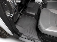 WeatherTech 24-26 Polaris Ranger Crew XD 1500 1st Row FloorLiner HP - Black