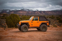 Bestop Trektop Glide Slantback for 18+ Jeep Wrangler JL (Black Diamond)