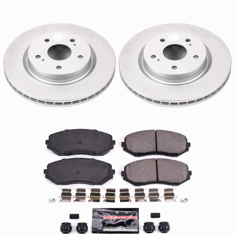 Power Stop 06-13 Suzuki Grand Vitara Front Z23 Coated Brake Kit