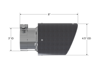 MBRP Universal Carbon Fiber Tip 4.5in OD / 3in Inlet / 7.7in L