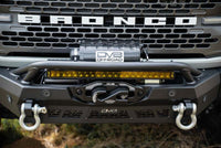 DV8 Offroad 20In Elite Series Amber LED Light Bar - Single Row