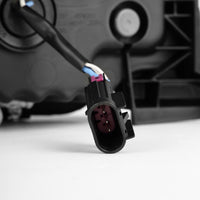 AlphaRex 17-19 Ford F-250/350/450/550 Super Duty PRO-Series Proj Headlights Alpha-Bk w/SS & DRL