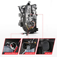 ANZO Z-Series 20-23 Chevy Silverado 2500/3500 Z-Series Full LED Proj Headlights Black - Pass. Side