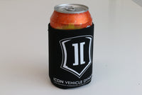 ICON Black Koozie w/Shield