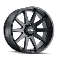 ION Type 143 17x9 / 5x139.7 BP / 18mm Offset / 108mm Hub Matte Black Wheel