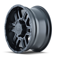 ION Type 179 16x8 / 5x114.3 BP / 10mm Offset / 83.82mm Hub Matte Black Wheel