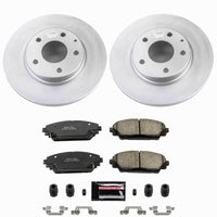 Power Stop 14-16 Mazda 3 Front Z23 Coated Brake Kit