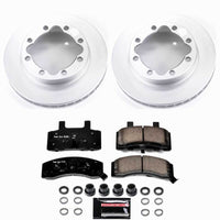 Power Stop 94-99 Chevrolet K1500 Suburban Front Z23 Coated Brake Kit
