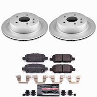 Power Stop 11-25 Nissan LEAF Rear Z23 Coated Brake Kit